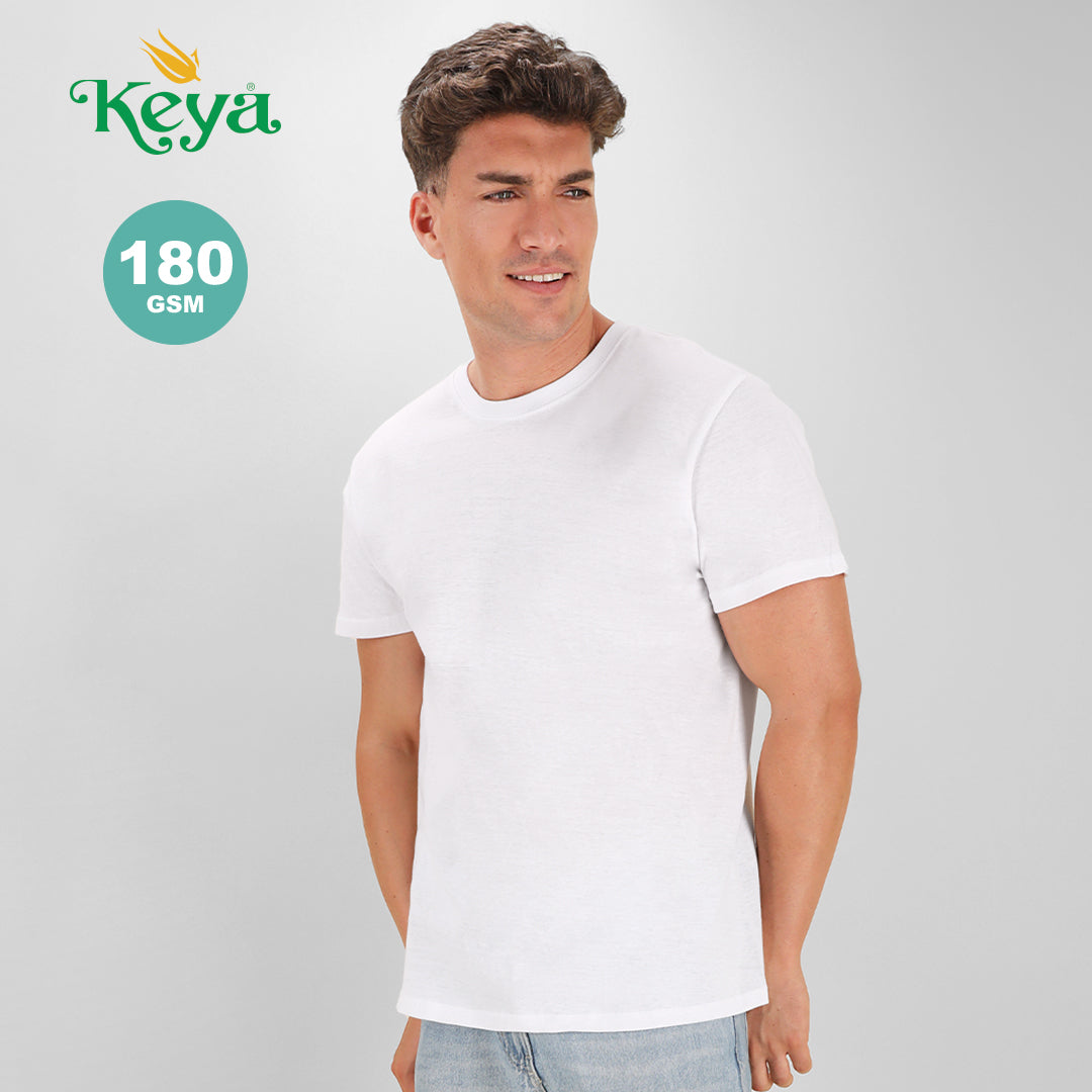Camiseta Adulto Blanca "keya" MC180