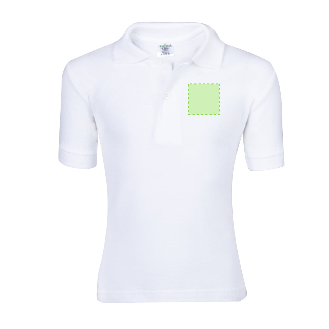Polo Niño Blanco "keya" YPS180