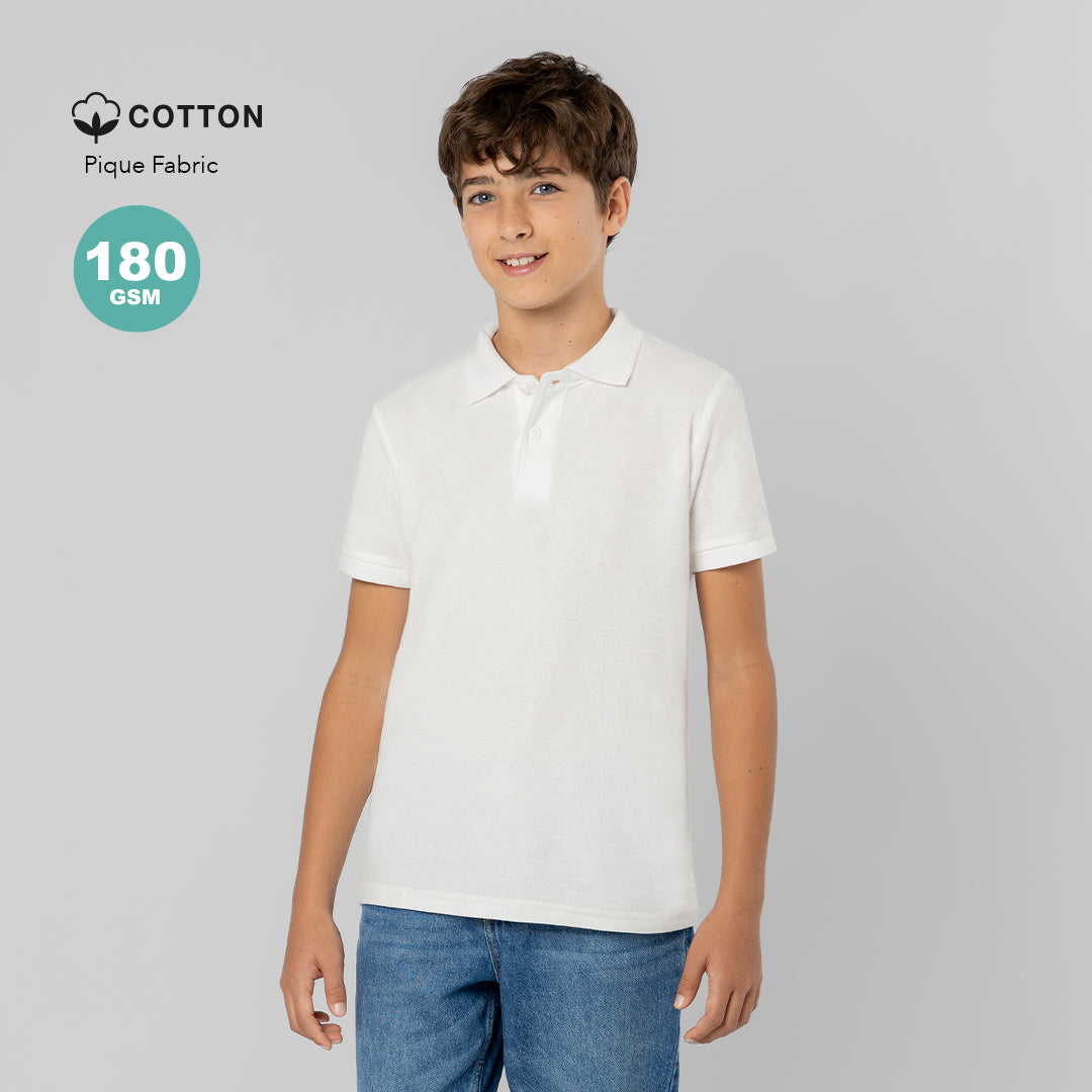 Polo Niño Blanco Charles